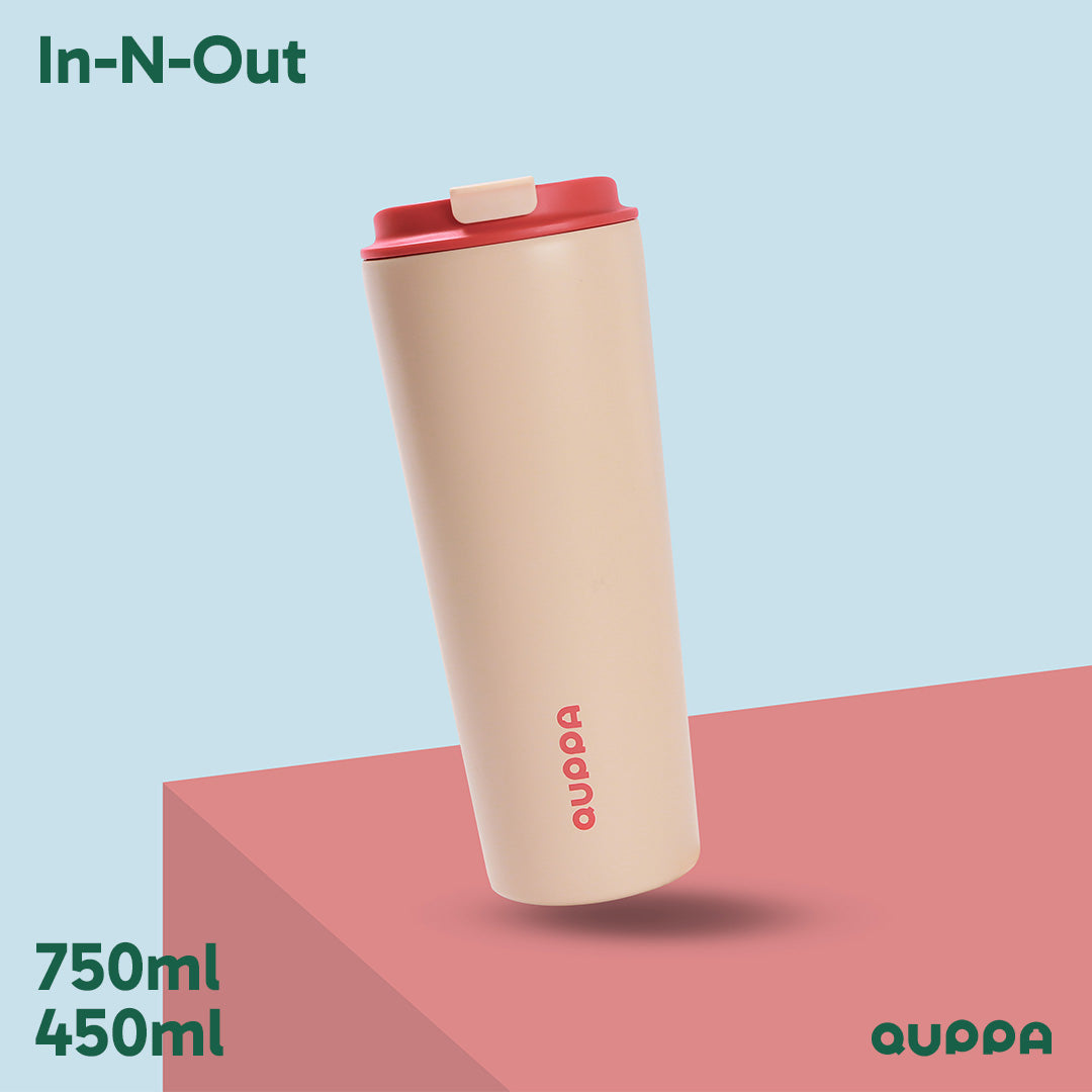 Tumbler Quppa In N Out 750ML PixieBlue